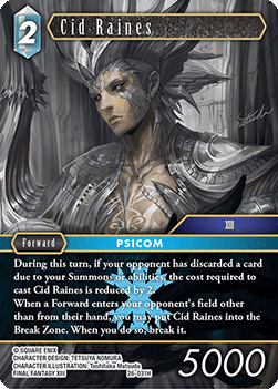 Cid Raines (26-031) (V.1) Immagine principale del prodotto