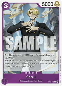Sanji (OP12-070) (V.1) Immagine principale del prodotto