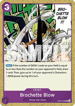 Brochette Blow (OP12-078) Immagine principale del prodotto