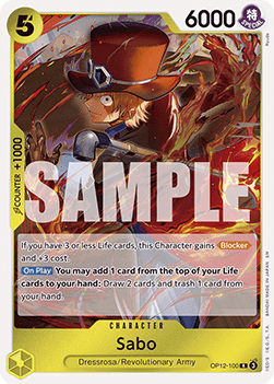 Sabo (OP12-100) Immagine principale del prodotto