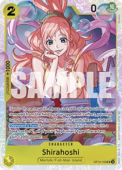 Shirahoshi (OP12-102) (V.1) Immagine principale del prodotto