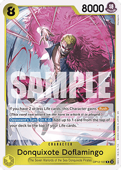 Donquixote Doflamingo (OP12-107) Immagine principale del prodotto