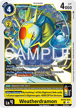Weatherdramon (EX10-014) (V.1)