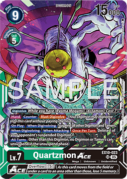 Quartzmon Ace (EX10-023) (V.1) Immagine principale del prodotto