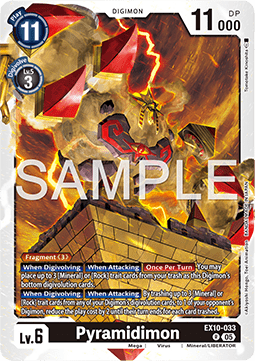 Pyramidimon (EX10-033) Immagine principale del prodotto