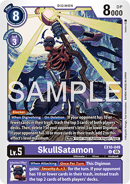 SkullSatamon (EX10-049) (V.1)
