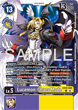 Lucemon: Chaos Mode (EX10-052)