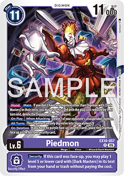 Piedmon (EX10-057) (V.1) Immagine principale del prodotto