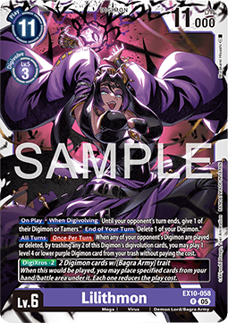 Lilithmon (EX10-058) Immagine principale del prodotto