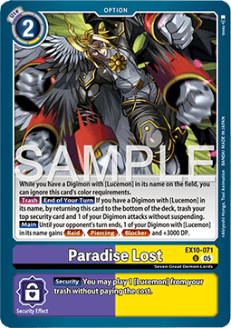 Paradise Lost (EX10-071) (V.1)