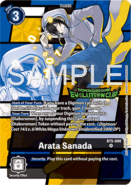 Arata Sanada (BT5-090) Immagine principale del prodotto
