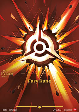 Fury Rune (V.2 - Showcase) Immagine principale del prodotto