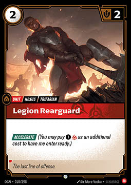 Legion Rearguard Immagine principale del prodotto