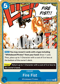 Fire Fist (ST22-017)