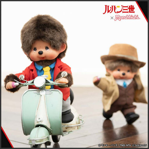 Lupin 3rd-Monchhichi Plush Lupin 20cm