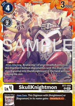 SkullKnightmon (BT7-058) Immagine principale del prodotto