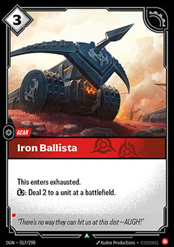Iron Ballista Immagine principale del prodotto