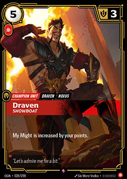 Draven, Showboat Immagine principale del prodotto
