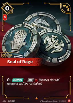 Seal of Rage Immagine principale del prodotto