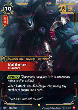 Volibear, Furious (V.2 - Showcase) Immagine principale del prodotto