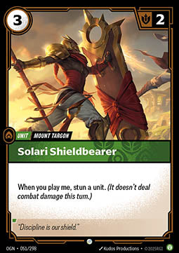 Solari Shieldbearer Immagine principale del prodotto