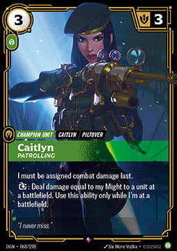 Caitlyn, Patrolling Immagine principale del prodotto