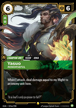 Yasuo, Remorseful (V.2 - Showcase) Immagine principale del prodotto