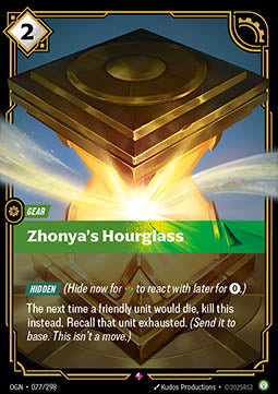 Zhonya's Hourglass Immagine principale del prodotto