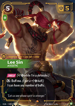Lee Sin, Ascetic (V.1 - Epic) Immagine principale del prodotto