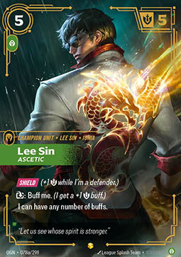 Lee Sin, Ascetic (V.2 - Showcase) Immagine principale del prodotto