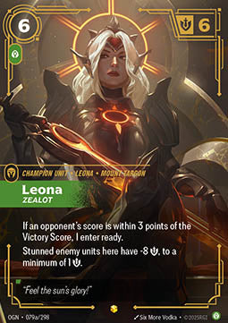 Leona, Zealot (V.2 - Showcase) Immagine principale del prodotto