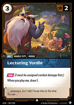 Lecturing Yordle Immagine principale del prodotto