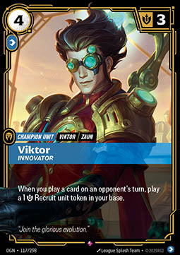 Viktor, Innovator (V.1 - Rare) Immagine principale del prodotto
