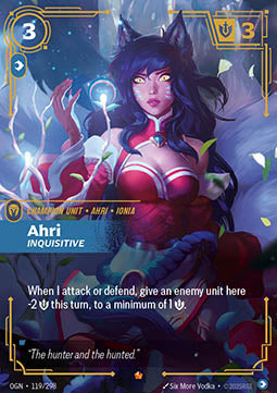 Ahri, Inquisitive (V.1 - Epic) Immagine principale del prodotto