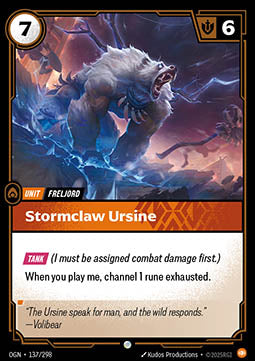 Stormclaw Ursine Immagine principale del prodotto