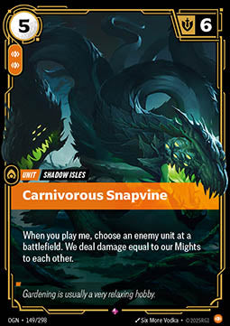 Carnivorous Snapvine Immagine principale del prodotto