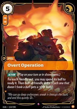 Overt Operation Immagine principale del prodotto