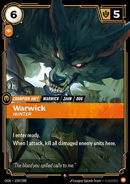Warwick, Hunter Immagine principale del prodotto