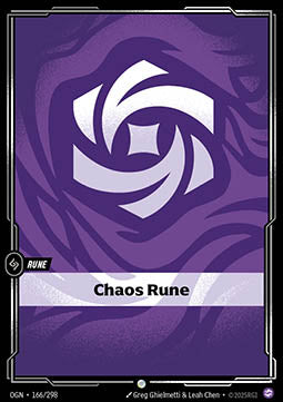 Chaos Rune (V.1 - Common) Immagine principale del prodotto