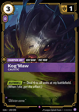 Kog'Maw, Caustic Immagine principale del prodotto