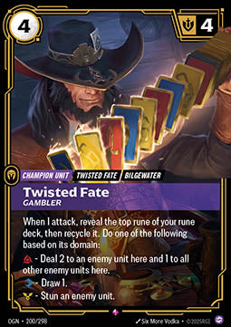Twisted Fate, Gambler Immagine principale del prodotto
