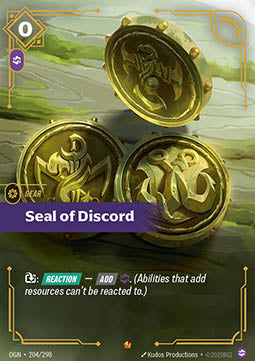 Seal of Discord Immagine principale del prodotto