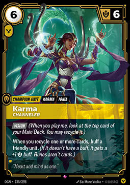 Karma, Channeler Immagine principale del prodotto