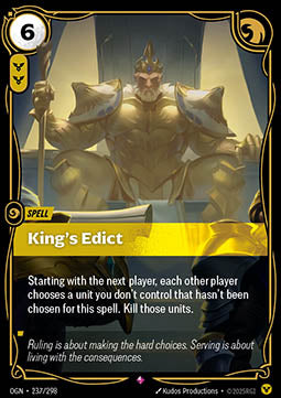 King's Edict Immagine principale del prodotto