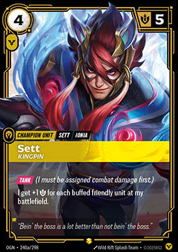 Sett, Kingpin (V.2 - Showcase) Immagine principale del prodotto