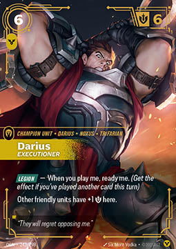 Darius, Executioner (V.1 - Epic) Immagine principale del prodotto