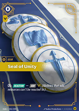 Seal of Unity Immagine principale del prodotto