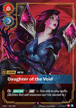 Kai'Sa, Daughter of the Void (V.1 - Rare) Immagine principale del prodotto