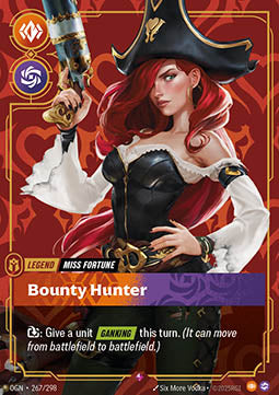 Miss Fortune, Bounty Hunter (V.1 - Rare) Immagine principale del prodotto