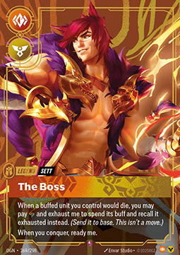Sett, The Boss (V.1 - Rare) Immagine principale del prodotto